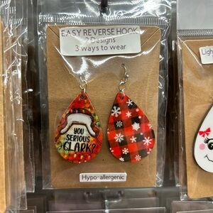 Festive Teardrop Earrings